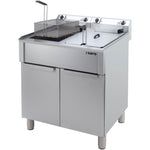 Friteuse électrique SARO 20+20 L BRAGA - 458-1215