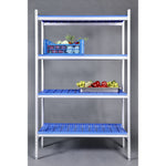 SARO aluminium rek met 4 kunststof roosters 475x798 mm - 480-1500