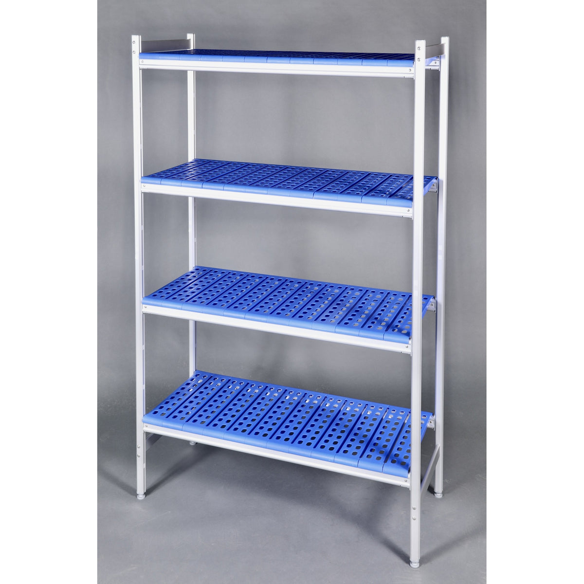 SARO aluminium rek met 4 kunststof roosters 475x798 mm - 480-1500