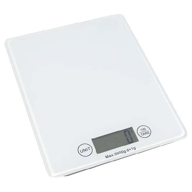 Balance de cuisine numérique SARO, plateau en verre, 5 kg, 4745BO - 484-1080