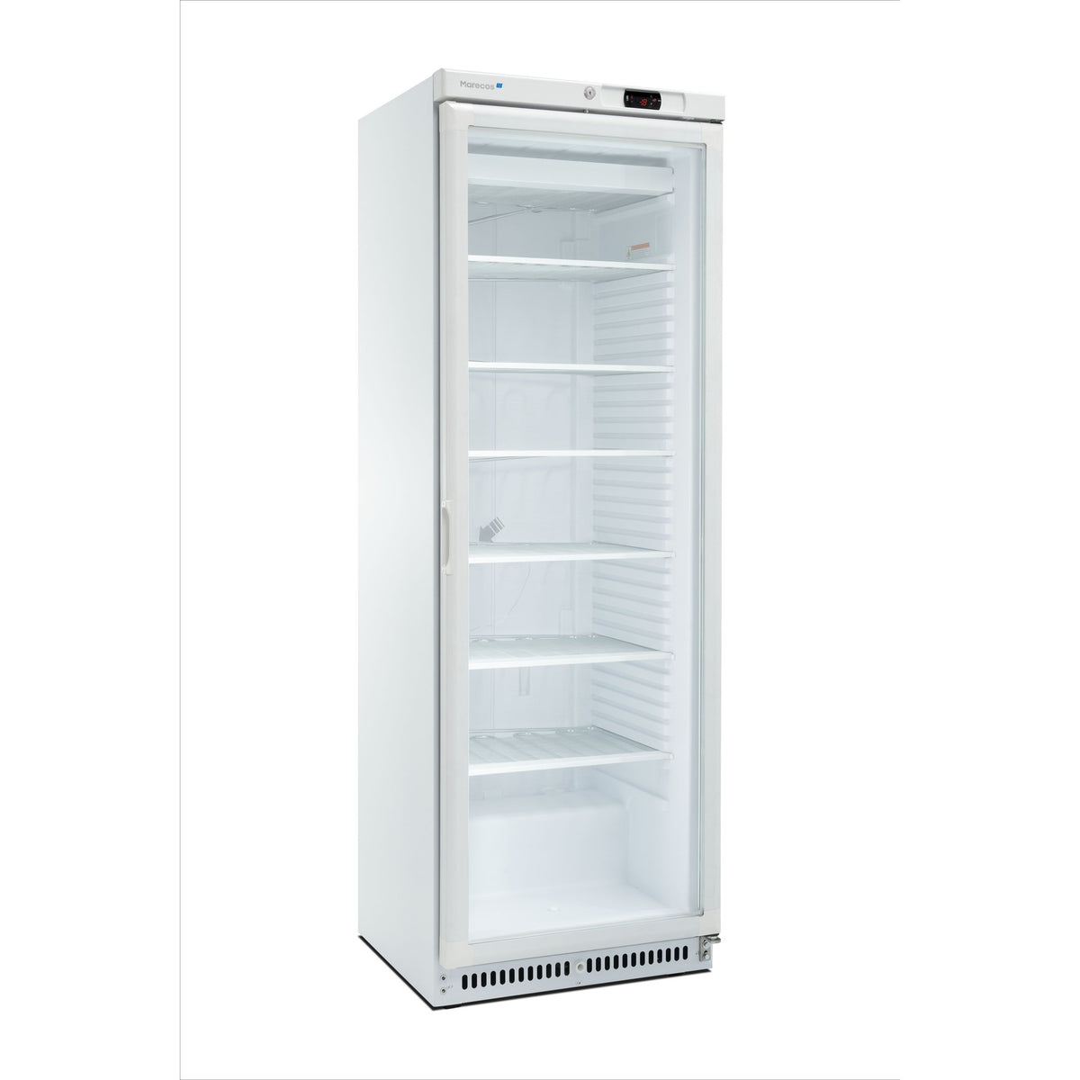 Congélateur SARO à porte vitrée - blanc, ACE 430 CS PV - 486-2515
