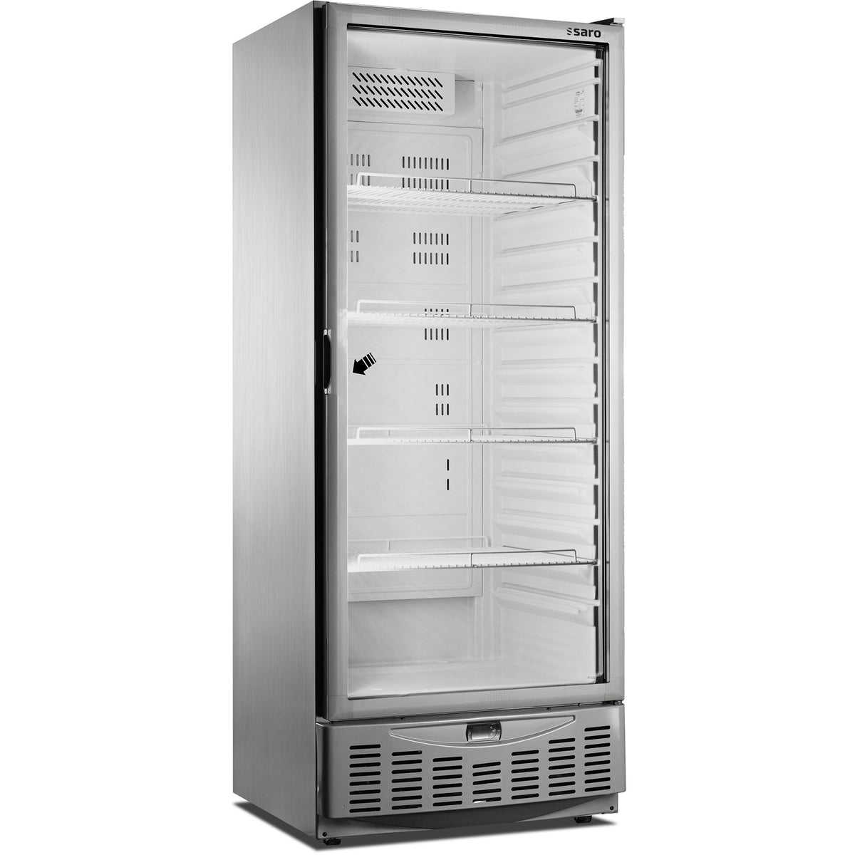 Réfrigérateur SARO avec porte vitrée, MM5 A PV - 486-4015