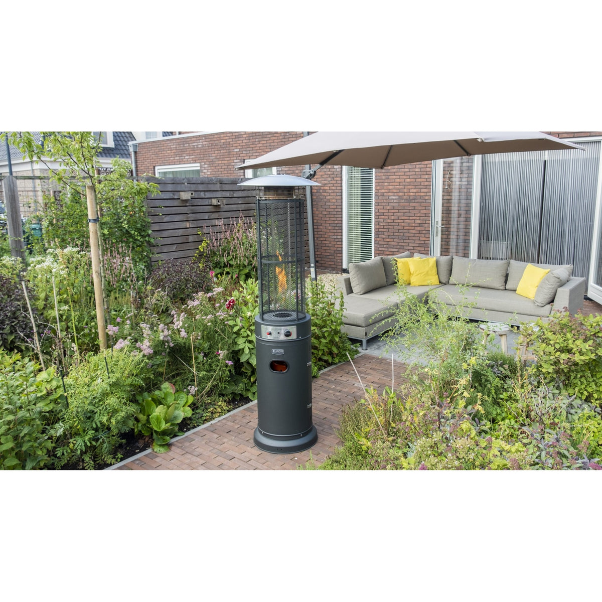 Chauffage à gaz SARO FLAMEHEATER ROUND 11000 - 502-1030
