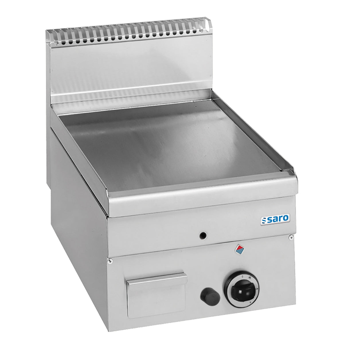 SARO Gas Grillplaat Glad Tafelmodel 400x600 GFT46L - 504-1125