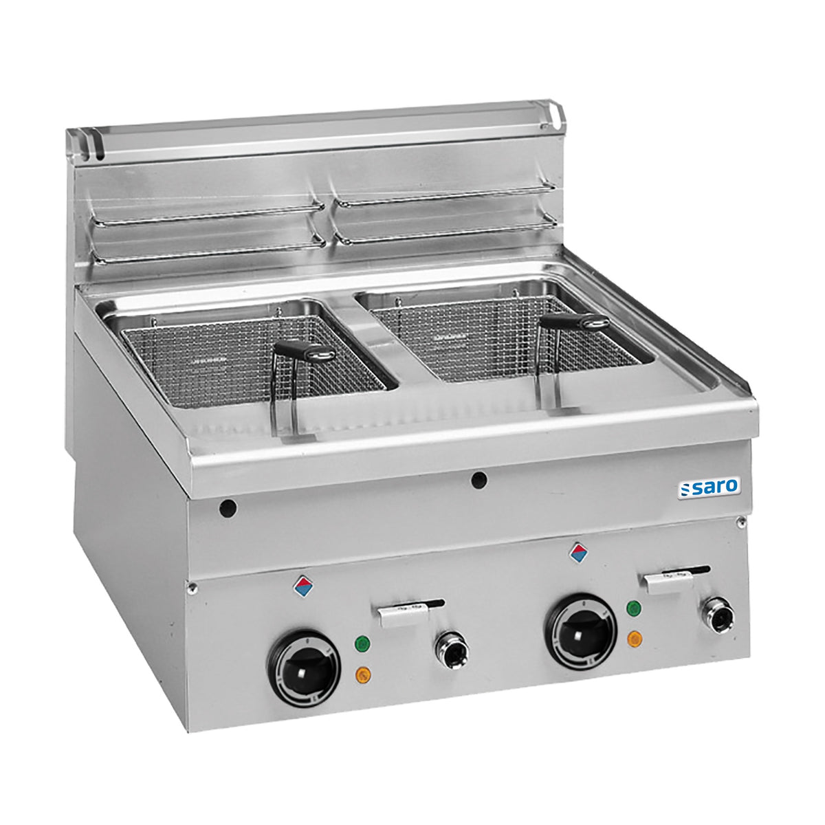 Friteuse électrique SARO 10+10 L, de table EF66 - 504-1205