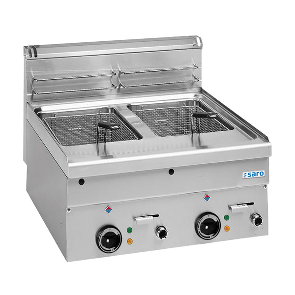 SARO Elektrische Frituurpan 10+10 L Tafelmodel 600 Line EF66 - 504-1205