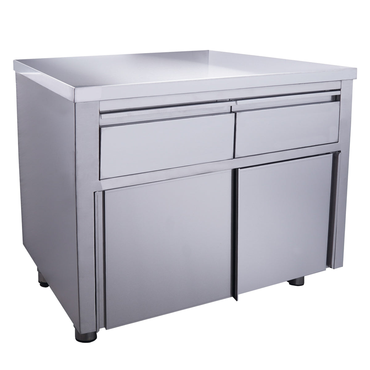 SARO Schuifdeurkast - 2 lades 1000X700mm - 700-2200