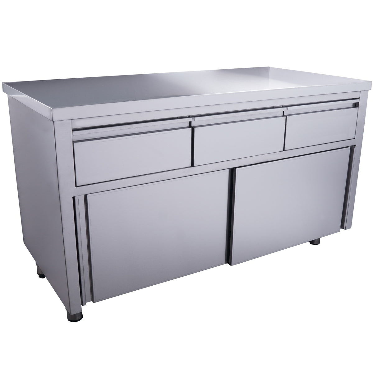 SARO Schuifdeurkast - 3 lades 1600X700mm - 700-2215