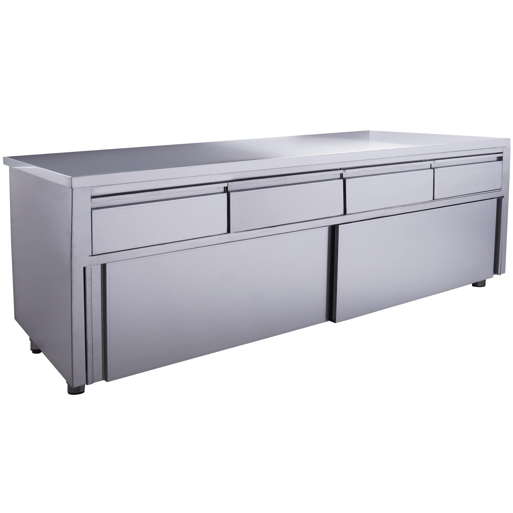 SARO Schuifdeurkast - 4 lades 2000X700mm - 700-2225
