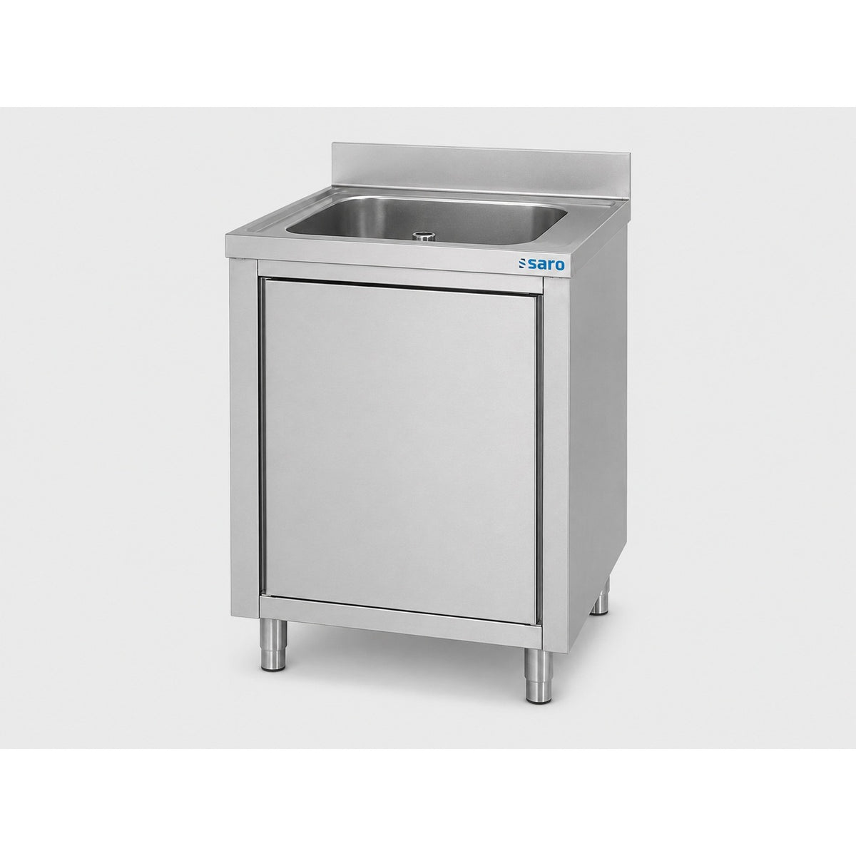 Armoire de lavage SARO avec porte 700 x 700 x 850 mm - 700-2700