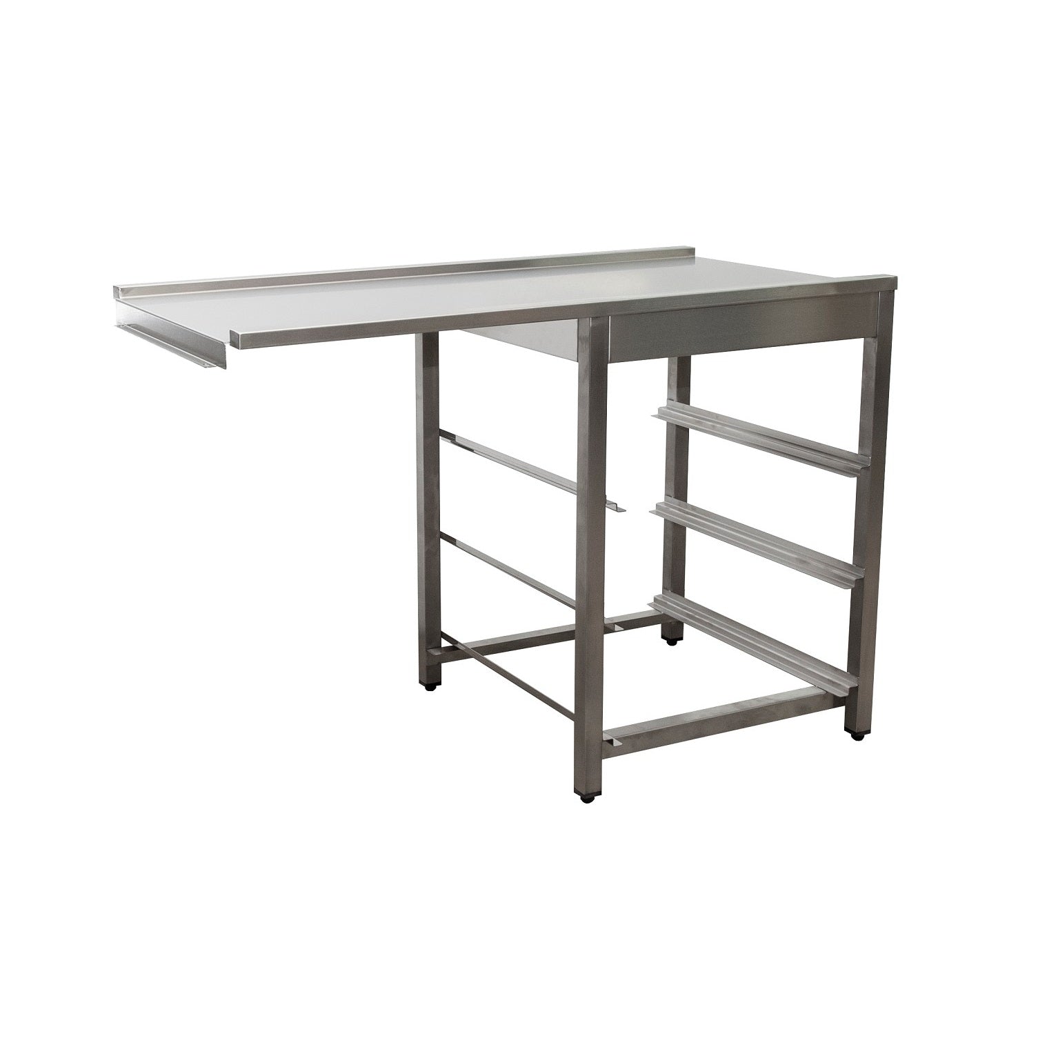 Table d'évacuation SARO pour lave-vaisselle, à gauche, 1 200 mm - 700-3100L