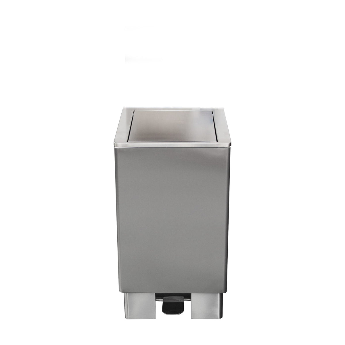 SARO RVS afvalbak met hydraulische klep modellen APOLLO 60 ltr - 700-4800