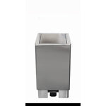 SARO RVS afvalbak met hydraulische klep modellen JUPITER 90 ltr - 700-4805
