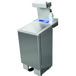 SARO RVS afvalbak met hydraulische klep modellen JUPITER 90 ltr - 700-4805