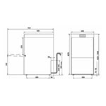 Lave-verres professionnel Smeg SPG425O avec osmose intégrée