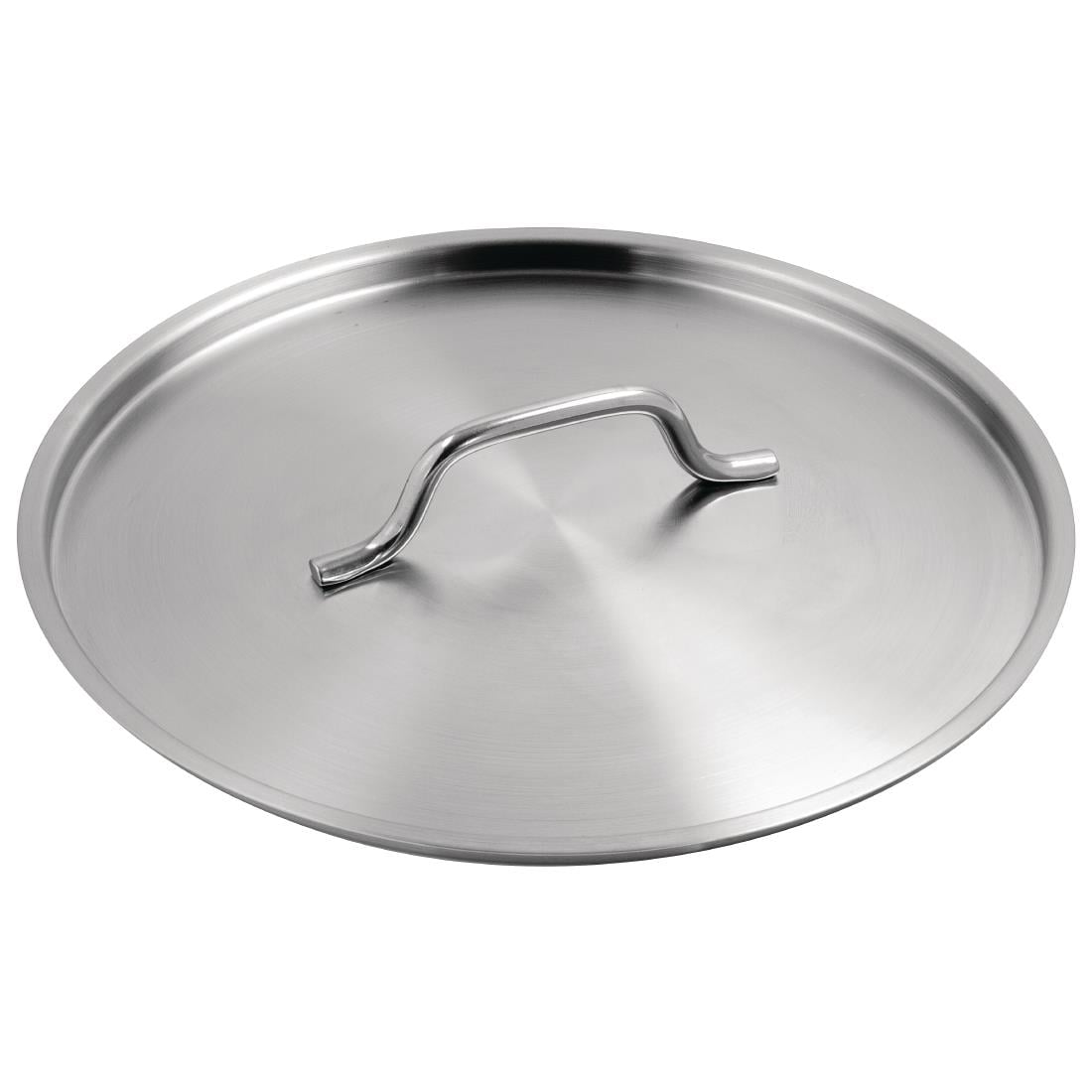 Couvercle en acier inoxydable Vogue 300mm — T134