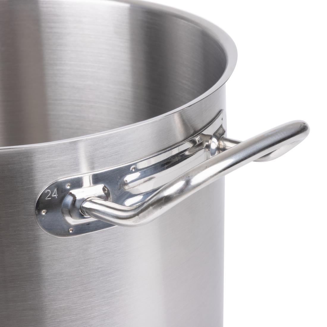 Marmite haute en acier inoxydable Vogue 240mm — T192