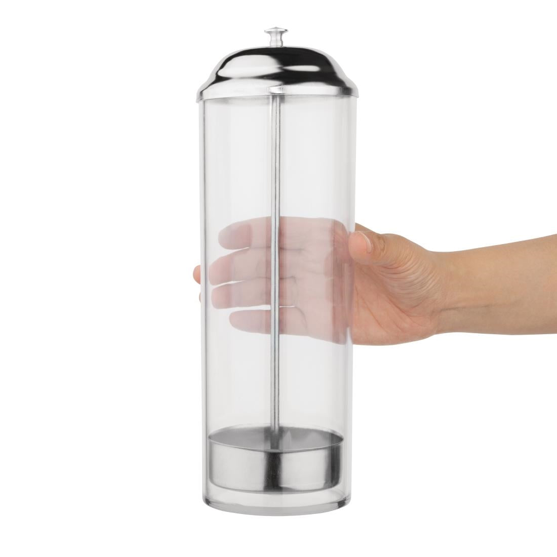 Distributeur de pailles en plastique Olympia — T267