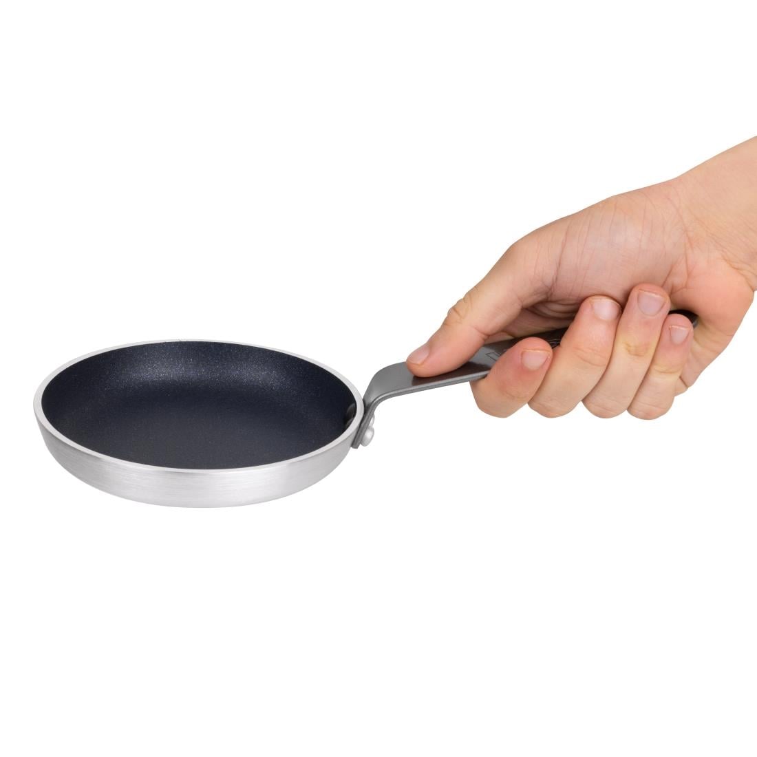 Poêle à blinis en aluminium non-adhésive Vogue 120mm — T358