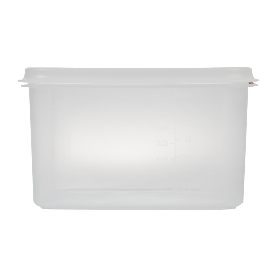 Boîte alimentaire GN 1/4 Araven 4,3L (lot de 4) — T985