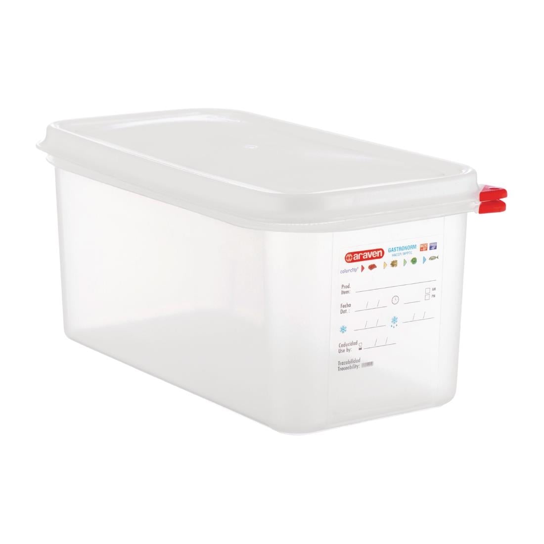 Boîte alimentaire GN 1/3 Araven 6L (lot de 4) — T987