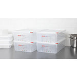 Boîtes alimentaires GN 1/1 Araven 21L (lot de 4) — T991