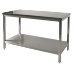 Table inox professionnelle – Fabrication belge en AISI 441 haut de gamme