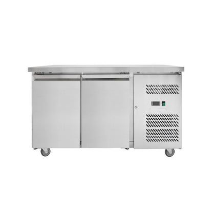 Table Réfrigérée 2 Portes GN 1/1 - Profondeur 700 mm - Inox Horeca