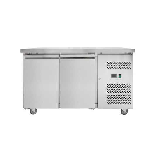 Table Réfrigérée 2 Portes GN 1/1 - Profondeur 700 mm - Inox Horeca