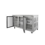 Table Réfrigérée 2 Portes GN 1/1 - Profondeur 700 mm - Inox Horeca