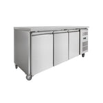 Table Réfrigérée de Travail Professionnelle - 3 Portes GN 1/1 (Profondeur 700 mm)