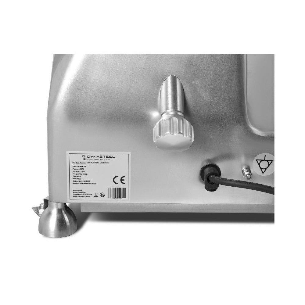 Luxe halfautomatische ham snijmachine 350 mm