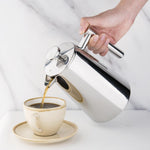 Cafetière isotherme en acier inoxydable Olympia 6 tasses — U073