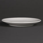 Assiettes plates rondes Olympia Whiteware 150mm (lot de 12) — U075