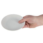 Assiettes plates rondes Olympia Whiteware 150mm (lot de 12) — U075