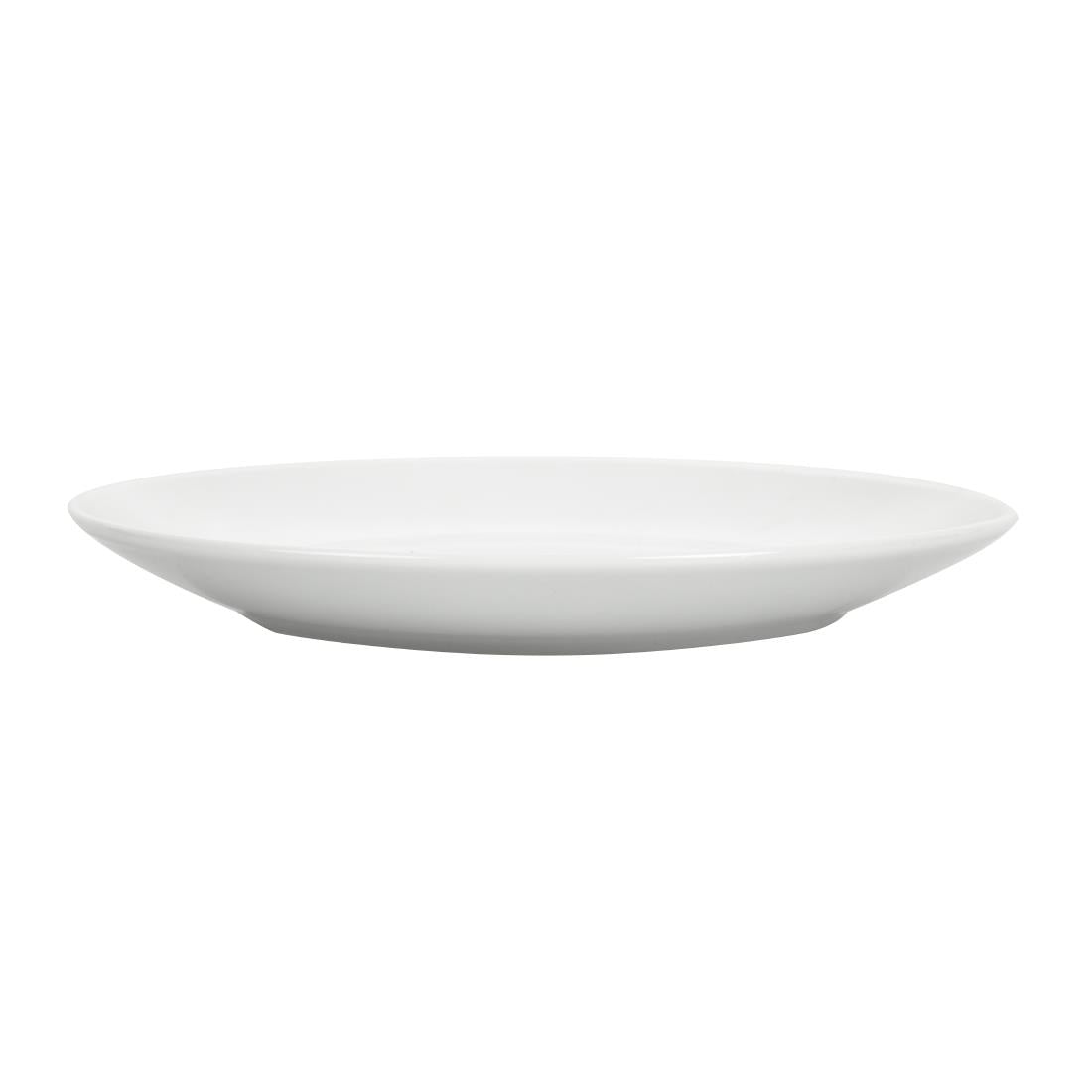Assiettes plates rondes Olympia Whiteware 200mm (lot de 12) — U077