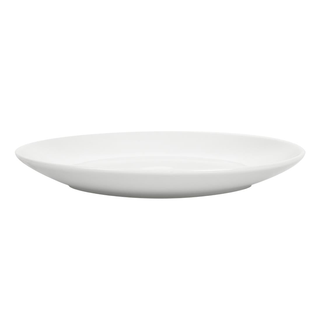 Assiettes plates rondes Olympia Whiteware 230mm (lot de 12) — U078