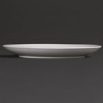 Assiettes plates rondes Olympia Whiteware 250mm (lot de 12) — U079