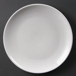Assiettes plates rondes Olympia Whiteware 250mm (lot de 12) — U079