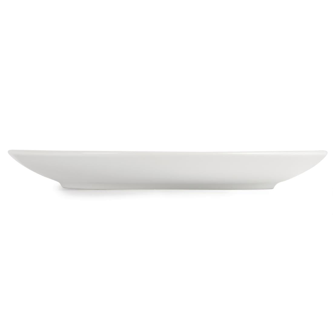 Assiettes plates rondes Olympia Whiteware 250mm (lot de 12) — U079