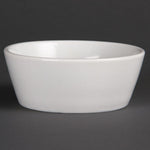 Bols inclinés Olympia Whiteware 120mm (lot de 12) — U163