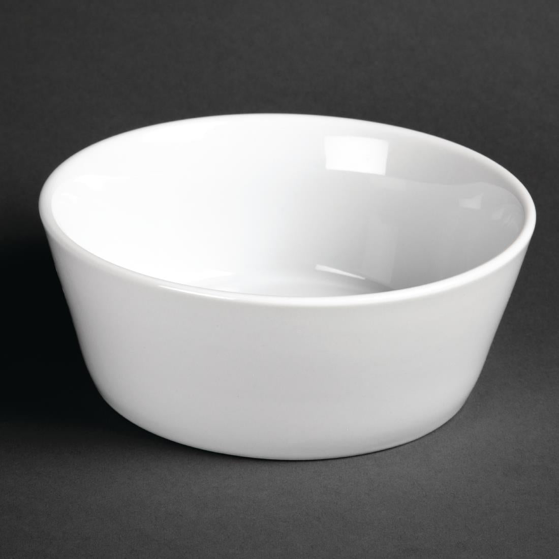 Bols inclinés Olympia Whiteware 150mm (lot de 12) — U164