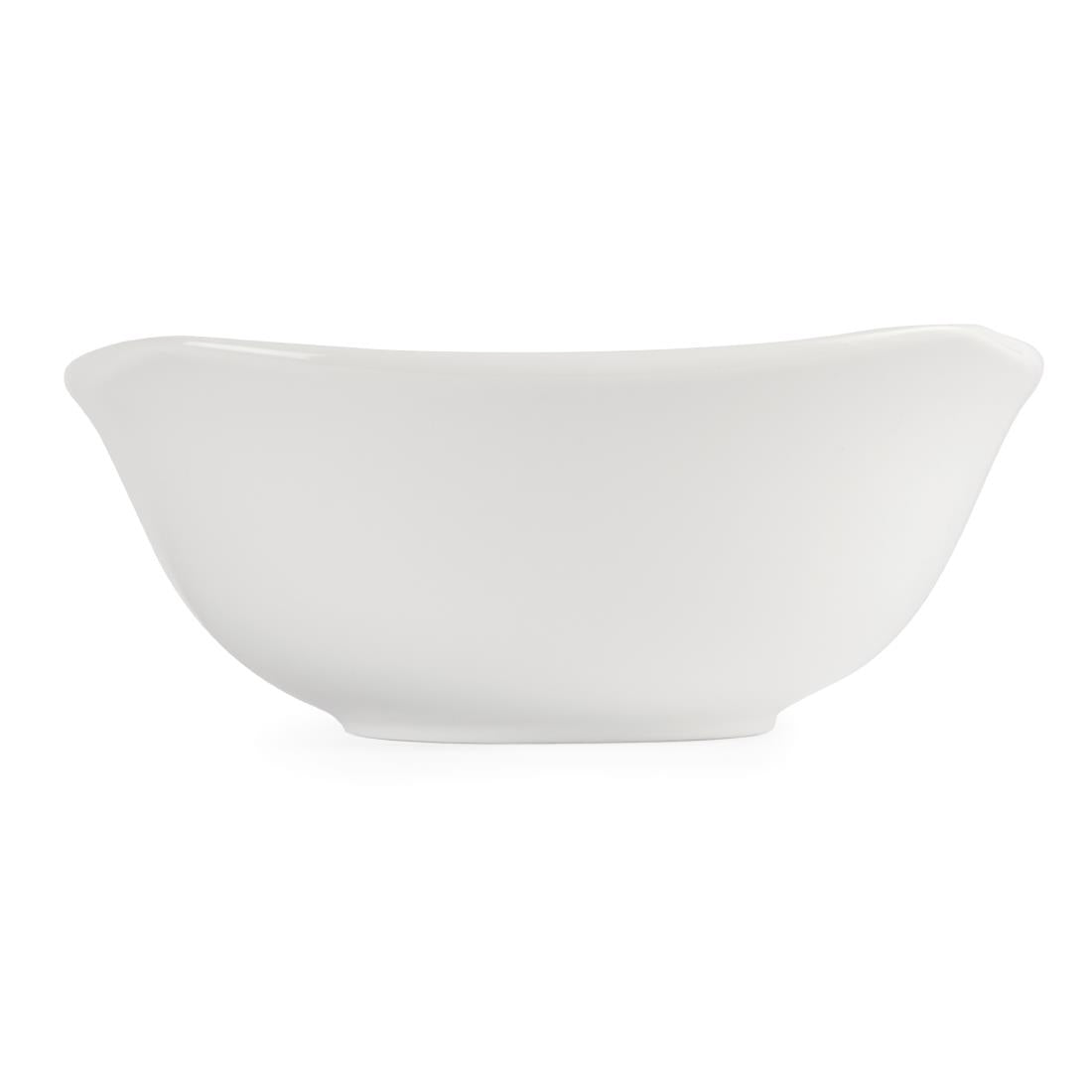 Bols carrés bords arrondis Olympia Whiteware 220mm (lot de 12) — U175