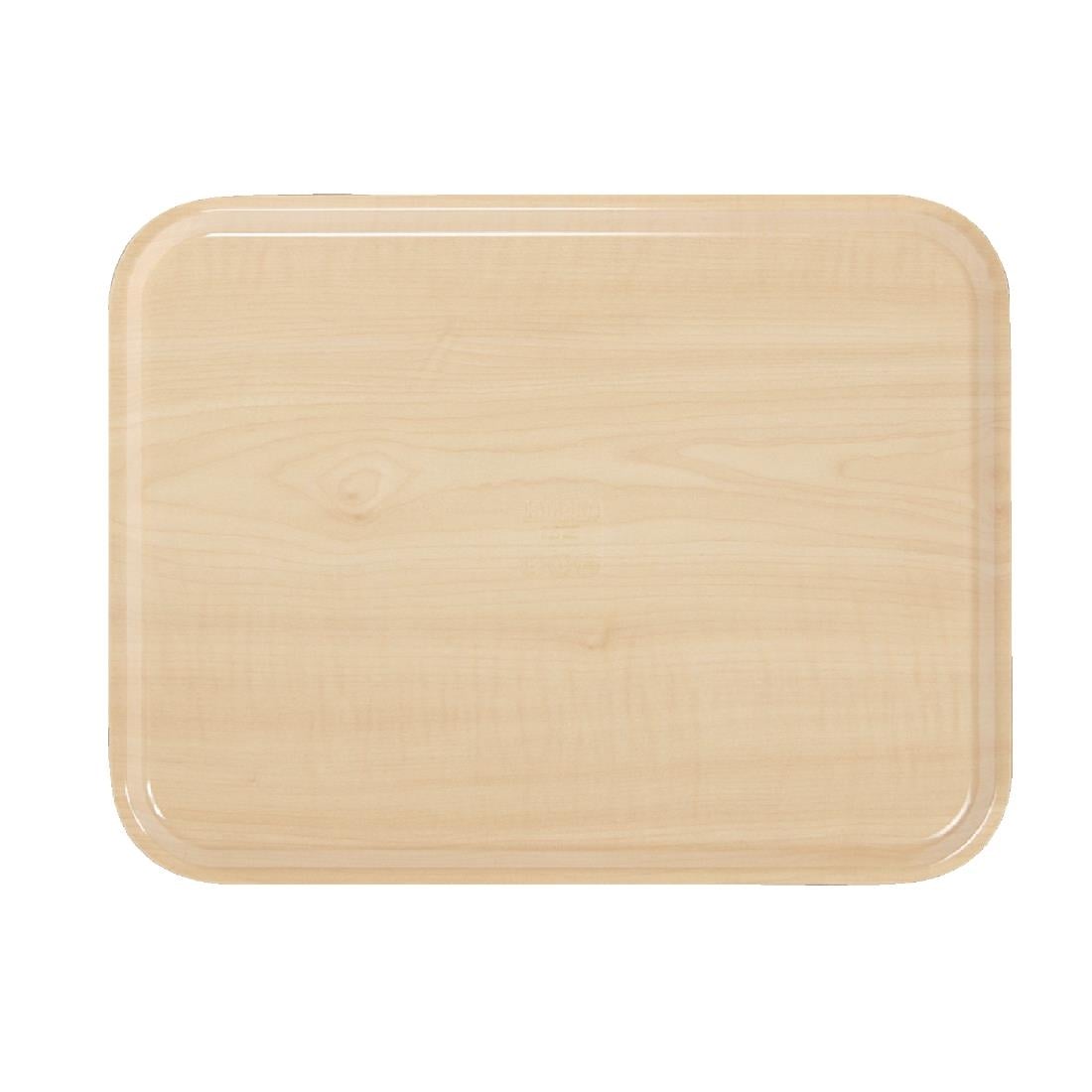 Plateau stratifié lisse Capri Cambro bouleau 325mm — U415