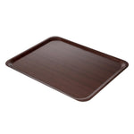 Plateau stratifié lisse Capri Cambro acajou 460mm — U417
