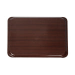 Plateau stratifié lisse Capri Cambro acajou 460mm — U417
