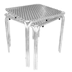 Table carrée empilable Bolero 700mm — U505