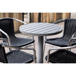 Pied de table en fonte Bolero gris — FT028