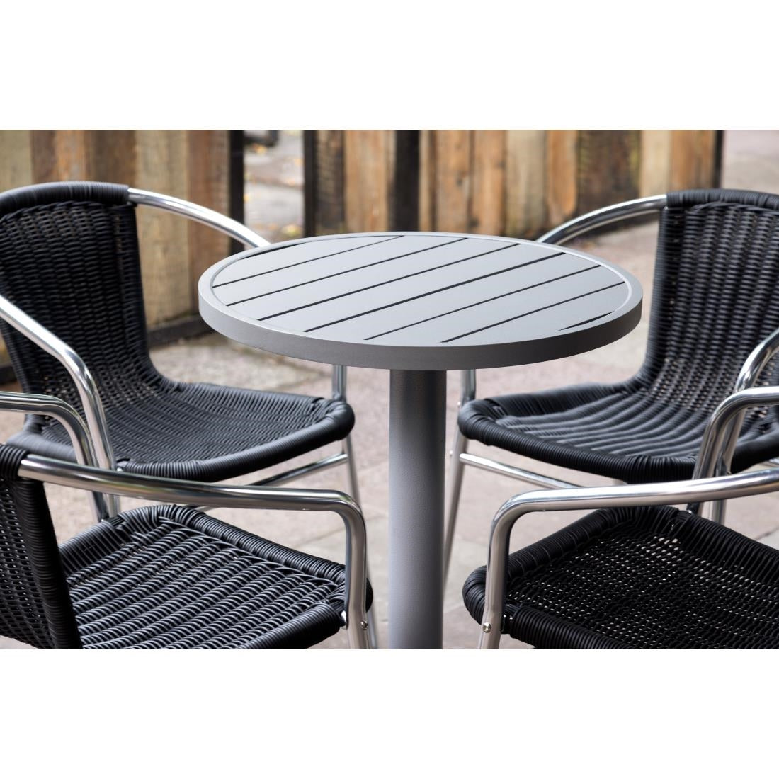 Pied de table en fonte Bolero gris — FT028