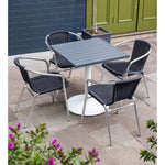 Pied de table en fonte Bolero blanc — FT029